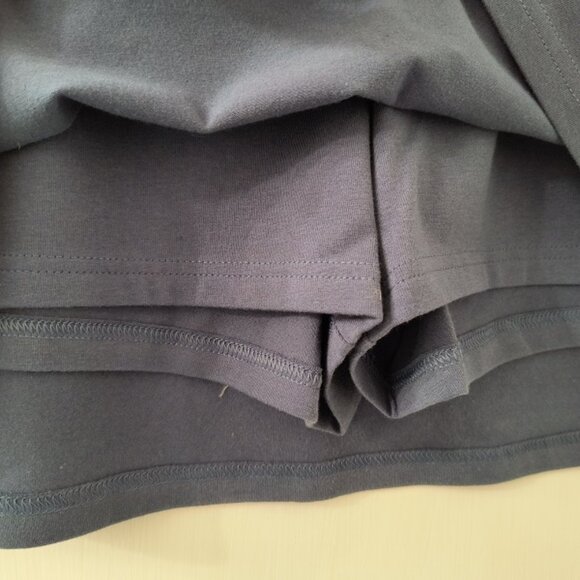 NEW Tek Gear Cotton Stretch Gray Tennis Workout Skort - Women's Large - Picture 4 of 6